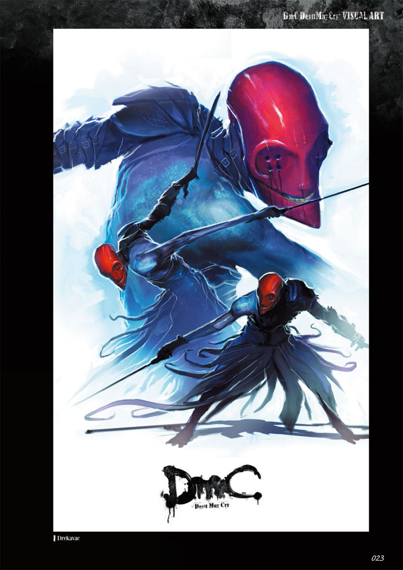 Illustration for article titled 12-Page Preview Of The DmC: Devil May Cry Art Book